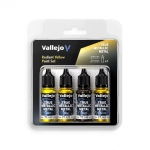 Vallejo 77259 - Farb-Set TMM Radian Gelb (4 x 18 ml)